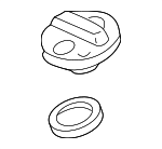 15610P8CA00 - Engine: Filler Cap for Honda: Accord, Civic, CR-V, Element, Fit, Odyssey, Pilot, Ridgeline Image