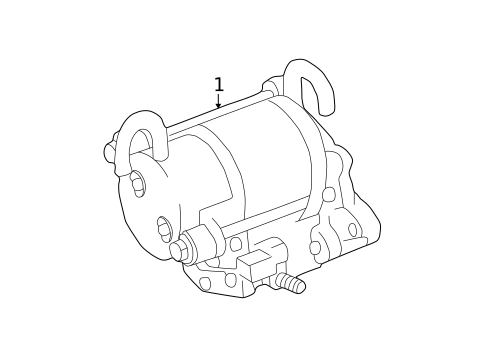 Starter for 2006 Toyota Tundra #1