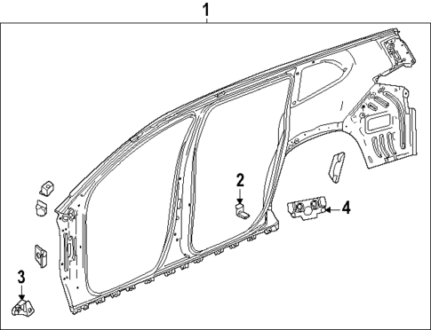 Uniside for 2024 GMC Acadia #0