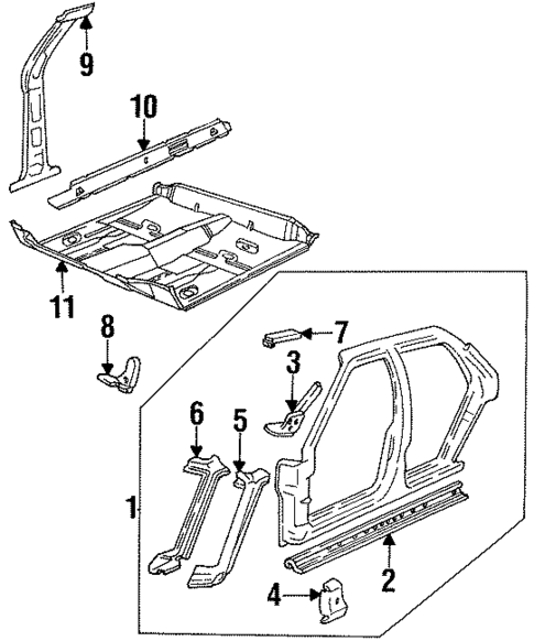 Uniside for 1997 Buick LeSabre #0