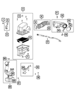 4596357AA - Fuel: Push Pin for Mopar Image image