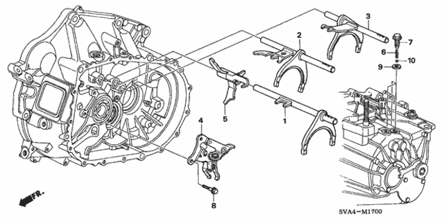Shift Fork (2.0L) for 2007 Honda Civic #0