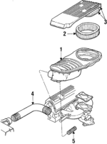 5277855 - Engine: Air Cleaner Body for Mopar Image