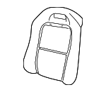 92144769 - Body: Seat Back Pad for Pontiac: GTO Image