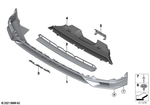 51117998609 - : Primed Front Spoiler for BMW Image