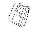 82521SJAA02ZA - Body: Seat Back Cover for Acura: RL Image