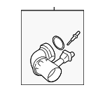 13717934484 - Engine: Intake Tube for BMW: 750i xDrive, M550i xDrive, M850i xDrive, M850i xDrive Gran Coupe Image