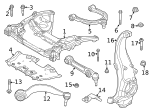 7119906489 - Suspension: Lateral Arm Bolt for BMW Image