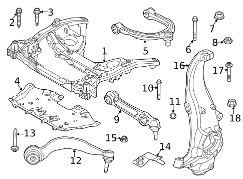 Suspension Components for 2023 BMW 840i Gran Coupe #8