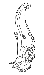 31206884381 - Suspension: Knuckle for BMW: 530i, 530i xDrive, 540i, 540i xDrive, 840i, 840i Gran Coupe, M8 Gran Coupe Image