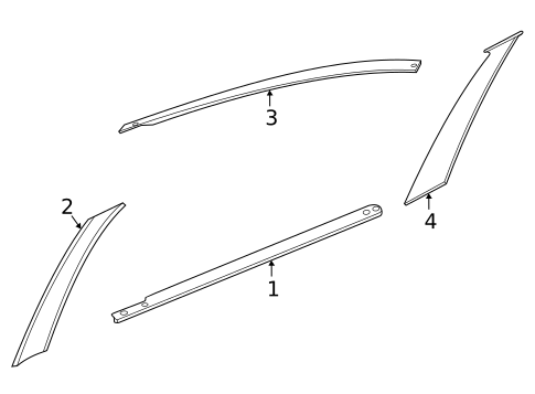 Exterior Trim - Rear Door for 2022 Nissan Sentra #0