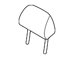 64261AJ07AVH - : Headrest for Subaru: Legacy, Outback Image