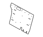 64304AJ00A - Body: Seat Back Panel for Subaru: Legacy Image