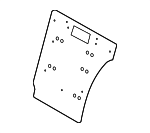 64304AJ01A - Body: Seat Back Panel for Subaru: Legacy Image