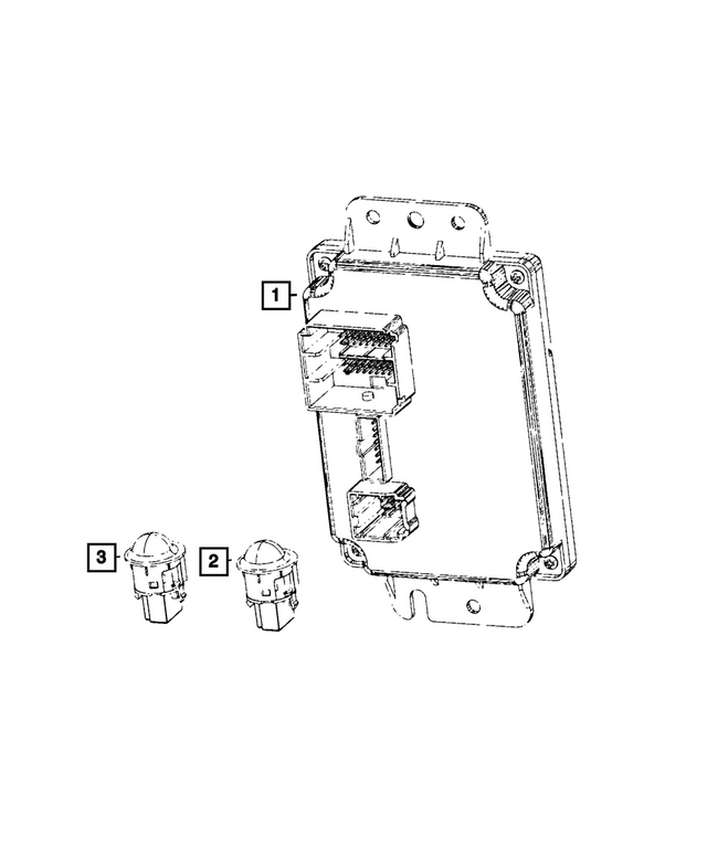 52080472AB - Electrical: A/c And Heater Module for Mopar Image
