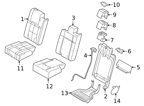 Second Row Seats for 2015 Ford Expedition #2