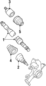 E3FZ3A329E - Suspension: Axle Assembly for Ford Image