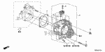 16176RCAA02 - : Gasket, Throttle Body for Honda Image