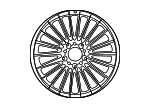 2194011002 - Suspension: Wheel for Mercedes-Benz Image
