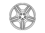 66031081 - : Wheel - Rear for Mercedes-Benz Image