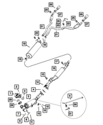 68357411AA - Exhaust: Exhaust Clamp for Mopar Image