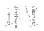 1663232900 - Springs, Suspension and Hydraulic Components: Shock Absorber for Mercedes-Benz: GLE300d, GLE350, GLE63 AMG, ML250, ML350, ML63 AMG Image