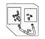 3QF122051K - Cooling System: Lower Hose for Volkswagen Image