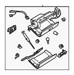 997552204061MZ - Body: Glove Box Assembly for Porsche: 911, Boxster, Cayman Image