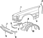 1078840548 - : Covering for Mercedes-Benz Image