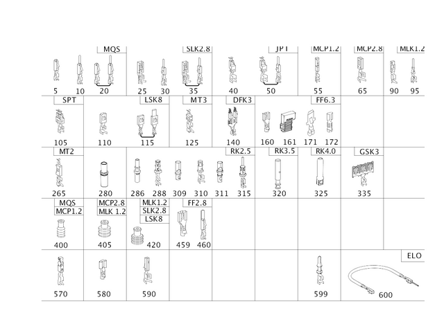 945455401 - : Plug for Mercedes-Benz Image