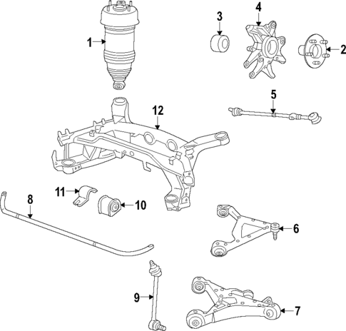Rear Suspension for 2020 Jaguar F-Type #3