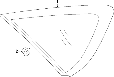 Glass & Hardware for 2025 Genesis G90 #0