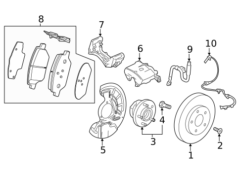 Brake Hydraulics for 2022 Buick Envision #0