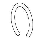 1J0145769H - : Pressure Hose Retainer Clip for Audi: A3, A3 Quattro, TT, TT Quattro, TTS Quattro Image