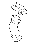 1K0145838AA - : Outlet Hose for Audi: A3, A3 Quattro Image