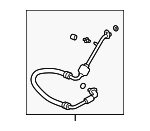 97763D2200 - HVAC: Suction Hose for Genesis: G90 Image