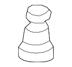 978033L000 - HVAC: Dehydrator Cap for Genesis: G70, G80, G90, GV80, GV80 Coupe | Hyundai: Azera, Elantra, Elantra GT, Elantra N, Equus, Genesis, Santa Cruz, Santa Fe, Santa Fe Sport, Santa Fe XL, Sonata, Tucson, Veracruz Image