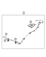 5105811AA - Fuel: Fuel Line Shield for Mopar Image