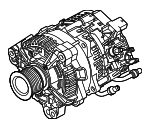 12315A716F0 - Electrical: Alternator for BMW Image