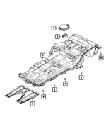 6509737AA - Electrical: Hex Head Screw And Washer for Mopar Image