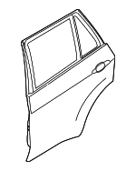 41517386739 - Body: Door Shell for BMW: X5 Image