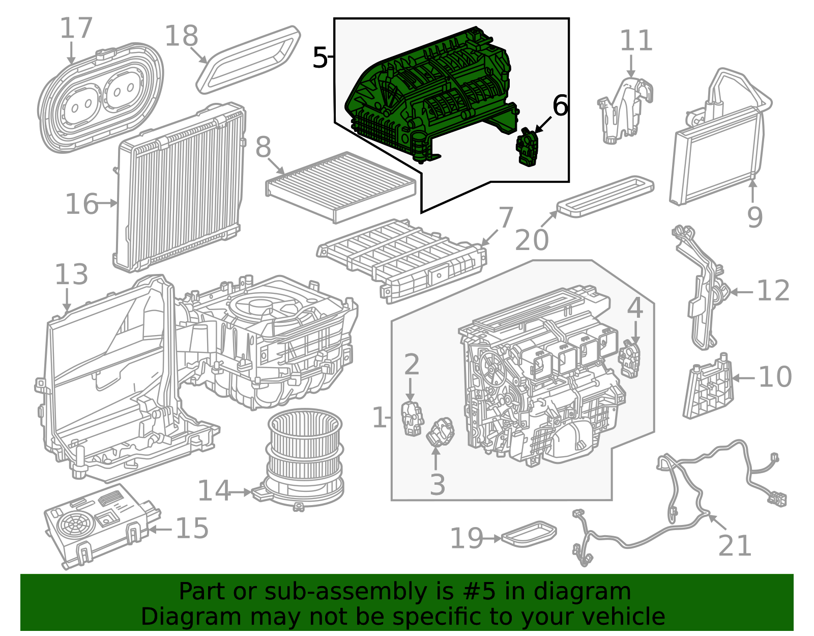 2025-2026 Cadillac Air Inlet Case 85735260 | OEM Parts Online