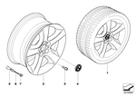 36116783243 - : Wheel, Alloy for BMW Image