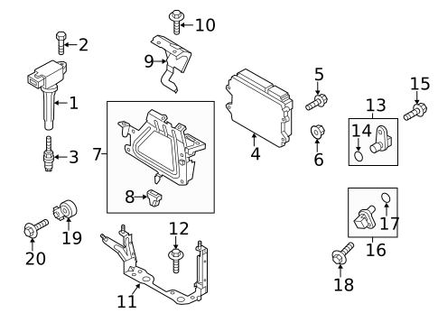 Ignition System for 2014 Mazda CX-5 #0