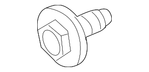XR856095 - Body: Battery Tray Bolt for Jaguar Image