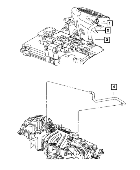 Ventilation du carter pour 2007 Dodge Caravan #0