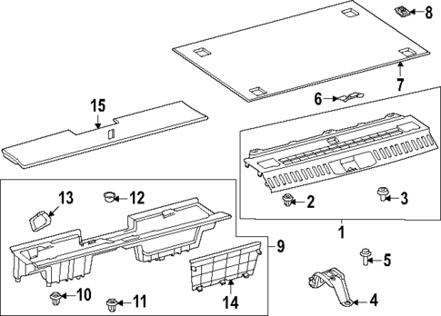 Interior Trim - Rear Body for 2025 Lexus LX700h #0