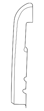 F37Z8341051A - Body: Filler for Ford: Ranger Image