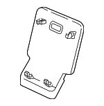 15708563 - Body: Seat Back Panel for Chevrolet: S10 | GMC: Sonoma Image