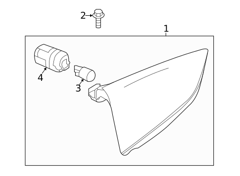 Side Marker Lamps for 2014 Nissan LEAF #0